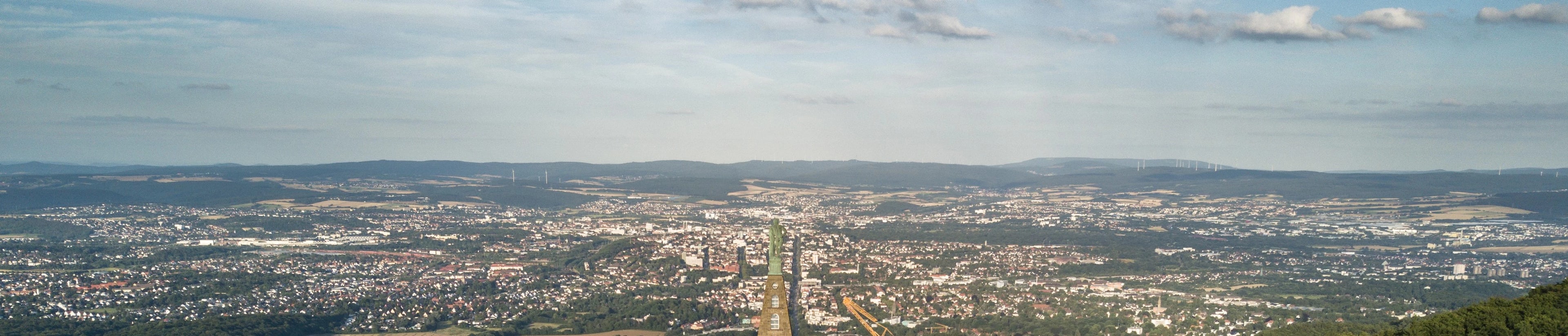 Luftbild Herkules Kassel